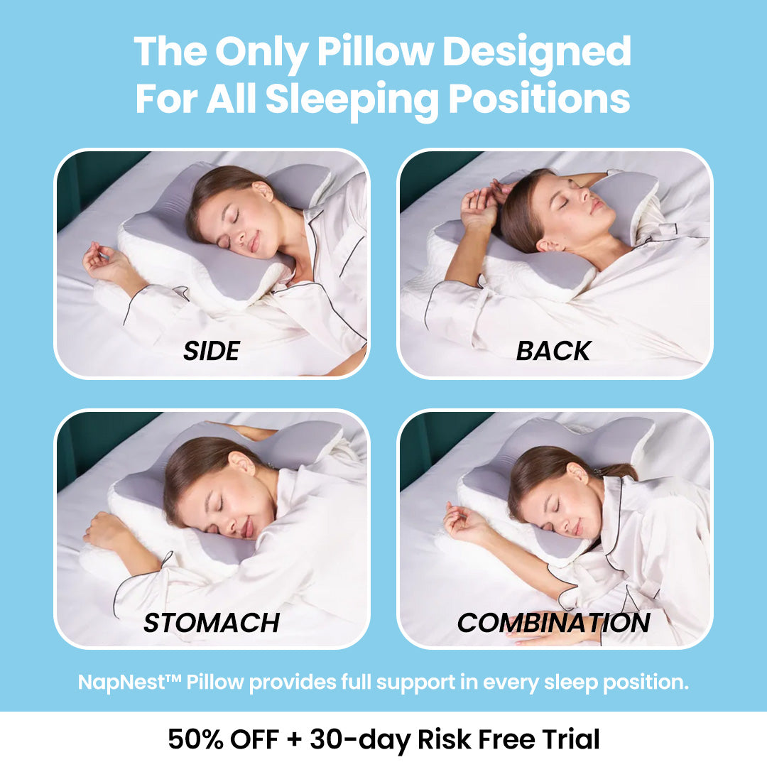 NapNest™Cervical Neck Pillow
