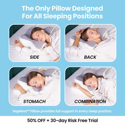 NapNest™Cervical Neck Pillow