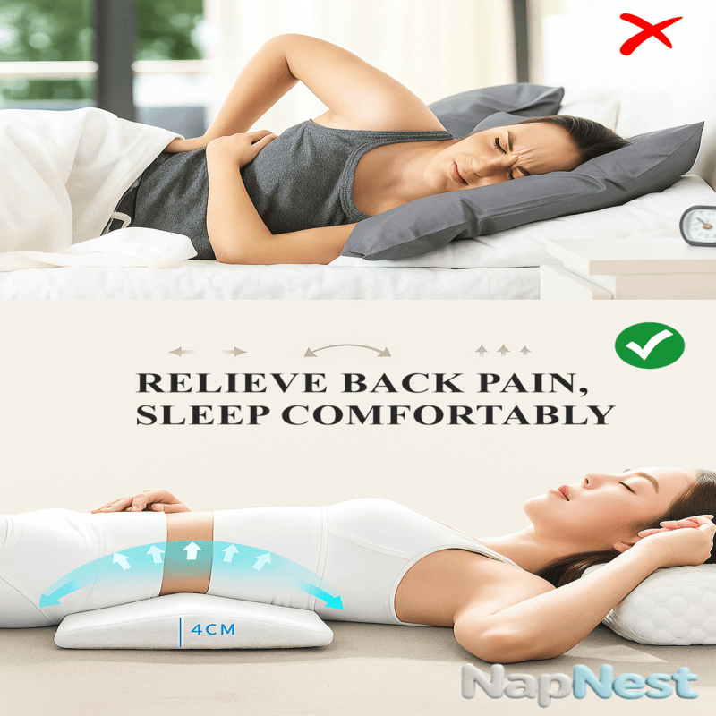 NapNest™Lumbar Support Pillow